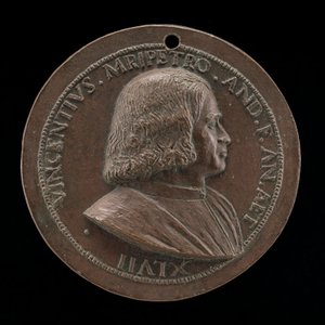 Vincenzo Malipiero, patrizio veneziano, fratello di Francesco [recto]