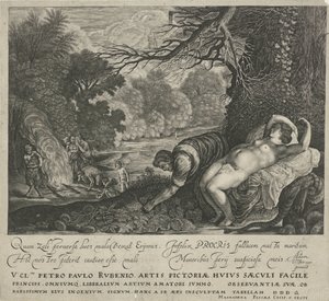 Cefalo e Procri da Magdalena van de Passe