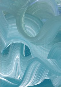 Onde blu fluide