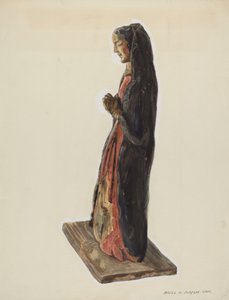 Bulto Santa Rita, c. 1939