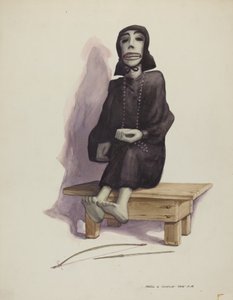Figura della Morte Muerto, c. 1937 da Majel G. Claflin