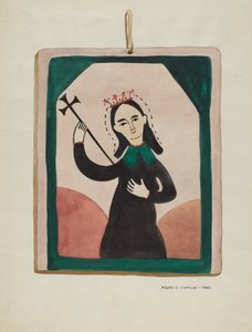 Retablo della Vergine da Majel G. Claflin