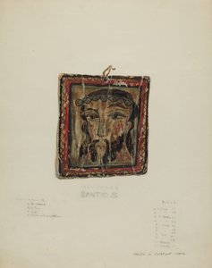 Piccola Testa di Cristo - Retablo, c. 1940