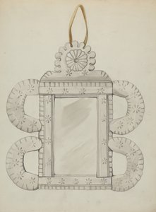 Cornice per Specchio in Latta da Majel G. Claflin