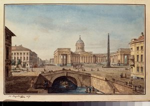 La cattedrale di Kazan a San Pietroburgo
