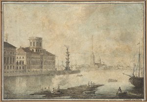 Veduta della Neva e dell