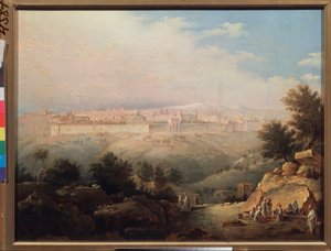 Veduta di Gerusalemme (Israele) da Maksim Nikiforovich Vorobiev
