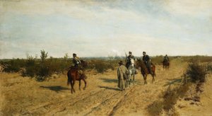 Pattuglia insurrezionale da Maksymilian Gierymski
