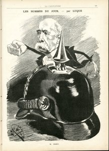 Illustrazione di Manuel Luque (1854-1919) in La Caricature (1880) da Manuel Luque