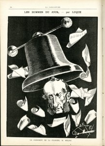 Illustrazione di Manuel Luque in La Caricature (1880) da Manuel Luque