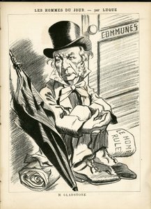 Illustrazione di Manuel Luque in La Caricature (1880) da Manuel Luque