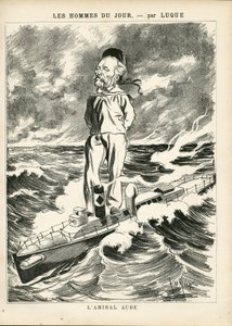 Illustrazione di Manuel Luque (1854-1919) in La Caricature (1880) da Manuel Luque
