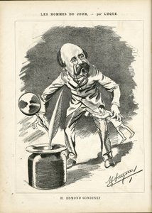 Illustrazione di Manuel Luque (1854-1919) in La Caricature (1880) da Manuel Luque