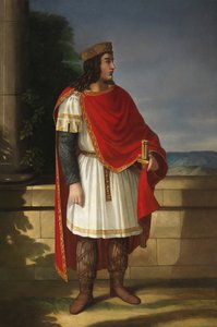 Suintila, re visigoto, metà del XIX secolo da Manuel Miranda y Rendón