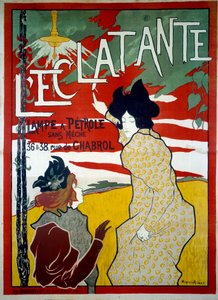 Pubblicità per lampade a olio senza foro: la Torcia, XX secolo da Manuel Robbe
