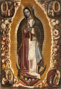 Vergine di Guadalupe (Virgen de Guadalupe) da Manuel de Arellano