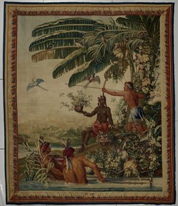 I pescatori, Arazzo dalla serie Les Anciennes Indes da Manufacture Royale des Gobelins