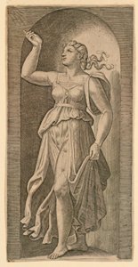 Figura Allegorica della Fede da Marc Antonio Raimondi