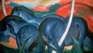 Cavalli blu, 1911