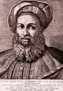Pietro Aretino da Marcantonio (after) Raimondi
