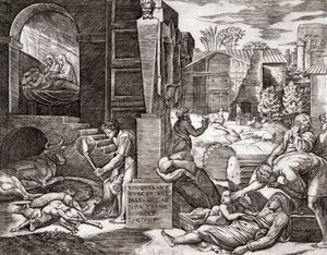 La peste da Marcantonio (after) Raimondi