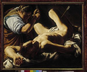 San Sebastiano curato da Irene