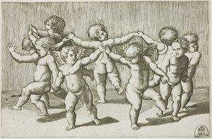 Danza dei Cupidi da Marcantonio Raimondi