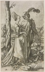 La passeggiata da Marcantonio Raimondi