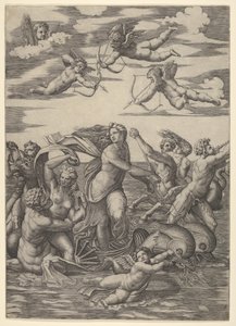 Galatea in un carro d
