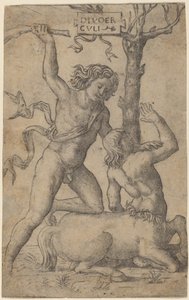 Ercole e Nesso da Marcantonio Raimondi