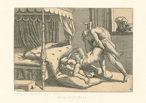 I Modi. Posizione 9 da Marcantonio, Raimondi