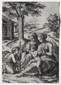 Madonna della Palma da Marcantonio Raimondi