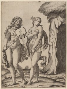 Orfeo ed Euridice da Marcantonio Raimondi