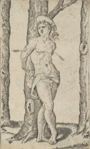San Sebastiano legato a un albero trafitto da frecce, dalla serie 