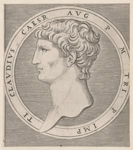 Speculum Romanae Magnificentiae: Claudio, dai Dodici Cesari da Marcantonio Raimondi