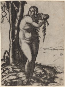 La nascita di Venere da Marcantonio Raimondi