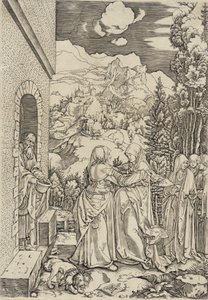 La Visitazione da Marcantonio Raimondi