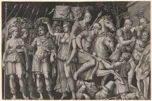 Traiano incoronato dalla vittoria