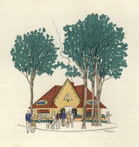 Libreria e Tabaccheria a Le Touquet da Marcel Jacques Hemjik