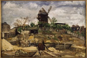 Il mulino della Galette, verso il 1920