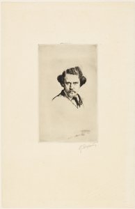 Ritratto di Alfred Cadart da Marcellin Gilbert Desboutin
