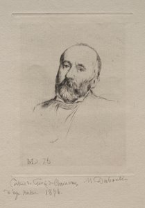 Puvis de Chavannes da Marcellin Gilbert Desboutin