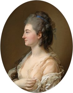 Ritratto di Catherina Gattai Tomatis (Thomatis). da Marcello Bacciarelli