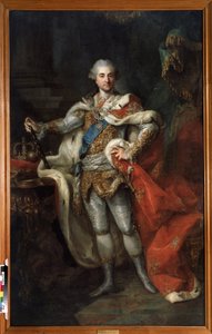 Ritratto di Stanislao II Augusto Poniatowski, re e granduca del Commonwealth polacco-lituano (1732-1798), c.1790