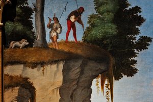 Scena di caccia (dettaglio dell