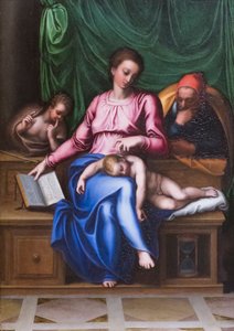 Sacra famiglia e San Giovanni Battista