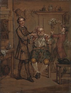 Il barbiere da Marcellus Laroon the Younger
