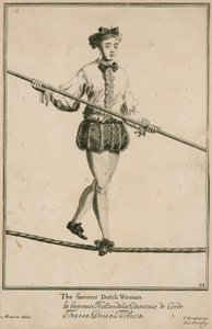 Fiera di Bartholomew, Londra: La famosa donna olandese nel 1687