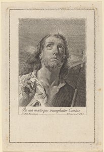 Cristo Trionfatore sui Peccati e sulla Morte da Marco Alvise Pitteri after Giovanni Battista Piazzetta