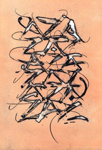 AZA, 2002 (acquatinta allo zucchero) da Marco Campedelli